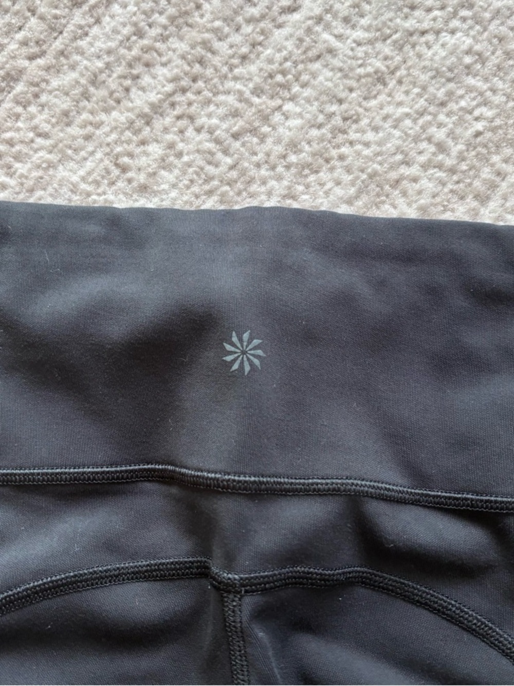 Athleta Black High-Rise Pocket Cropped Leggings Small - Picture 12 of 12